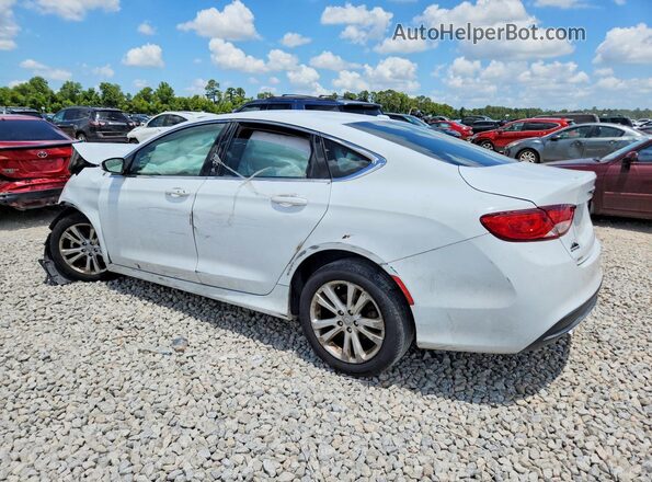 1C3CCCAB5GN126569 2016 CHRYSLER 200 Белый Задняя левая четверть