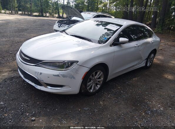 1C3CCCAB5GN131481 2016 CHRYSLER 200 White Vista tres cuartos delantera izquierda