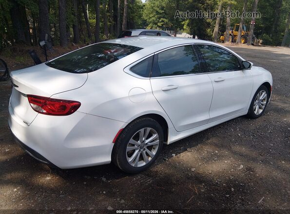1C3CCCAB5GN131481 2016 CHRYSLER 200 White Trasero derecho