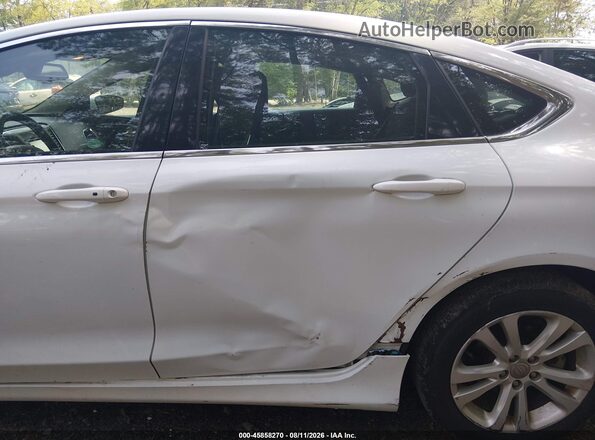 1C3CCCAB5GN131481 2016 CHRYSLER 200 White Vista frontal