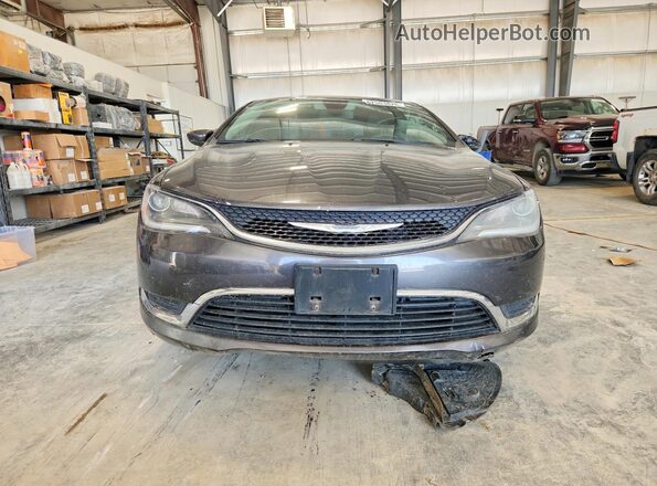 1C3CCCAB5GN159247 2016 CHRYSLER 200 Charcoal Widok z przodu