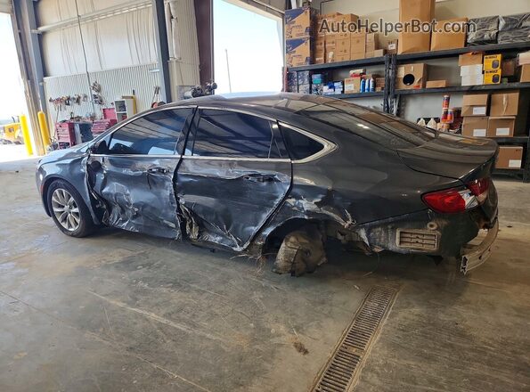1C3CCCAB5GN159247 2016 CHRYSLER 200 Charcoal Tył lewy
