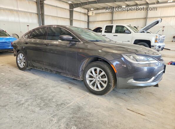 1C3CCCAB5GN159247 2016 CHRYSLER 200 Charcoal Przód prawy