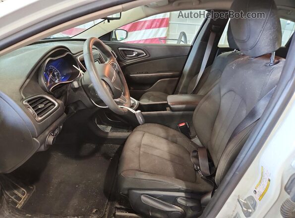 1C3CCCAB5GN166103 2016 CHRYSLER 200 White Vista interior delantera
