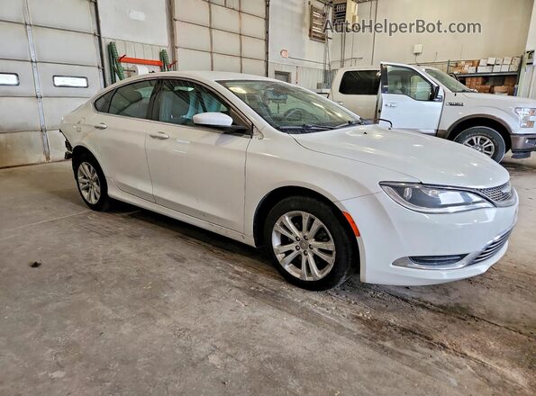 1C3CCCAB5GN166103 2016 CHRYSLER 200 White Delantero derecho