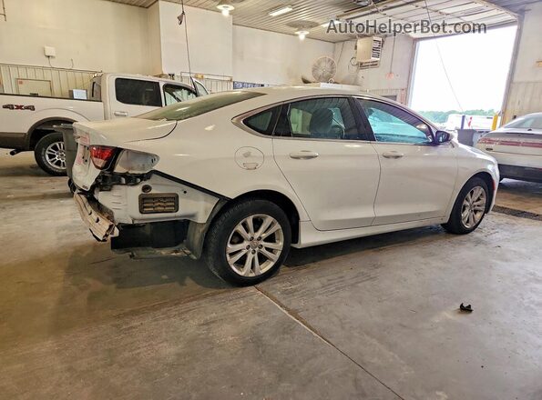 1C3CCCAB5GN166103 2016 CHRYSLER 200 White Trasero derecho