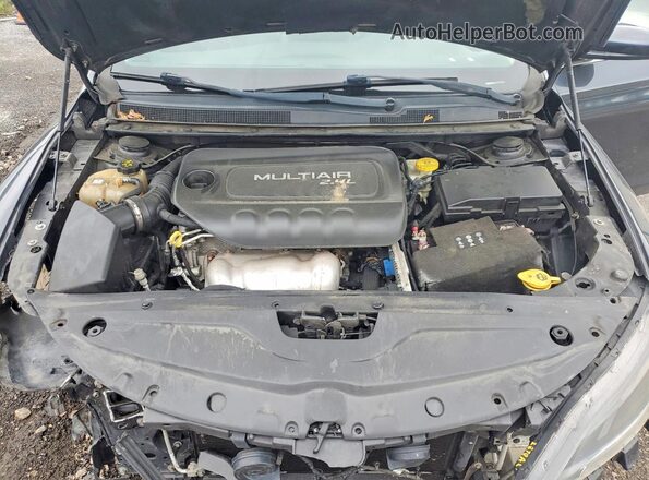 1C3CCCAB5HN507551 2017 CHRYSLER 200 Серый Вид задней части салона