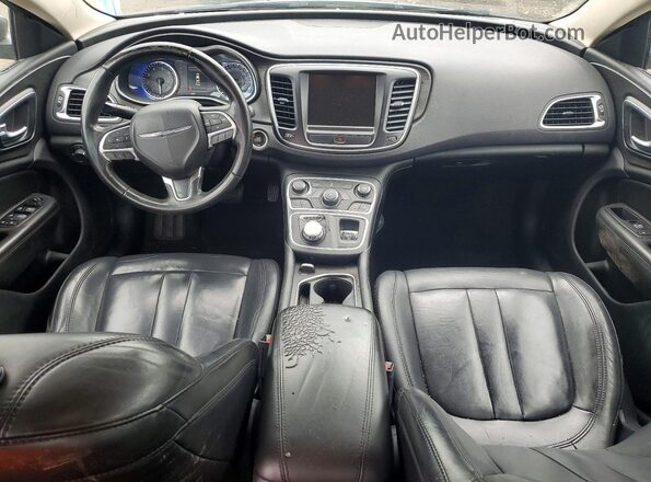 1C3CCCAB5HN507551 2017 CHRYSLER 200 Серый Вид панели приборов