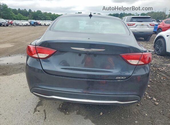 1C3CCCAB5HN507551 2017 CHRYSLER 200 Серый Вид сзади