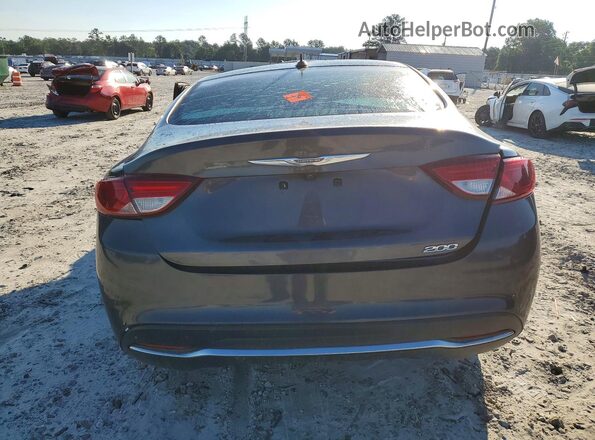 1C3CCCAB5HN511633 2017 CHRYSLER 200 Gray Rear view