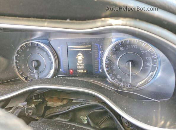 1C3CCCAB5HN511633 2017 CHRYSLER 200 Gray Instrument cluster view