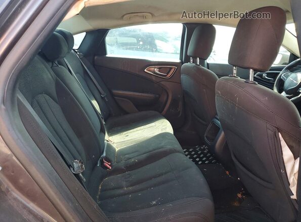 1C3CCCAB6GN143459 2016 CHRYSLER 200 Серый Вид задней части салона