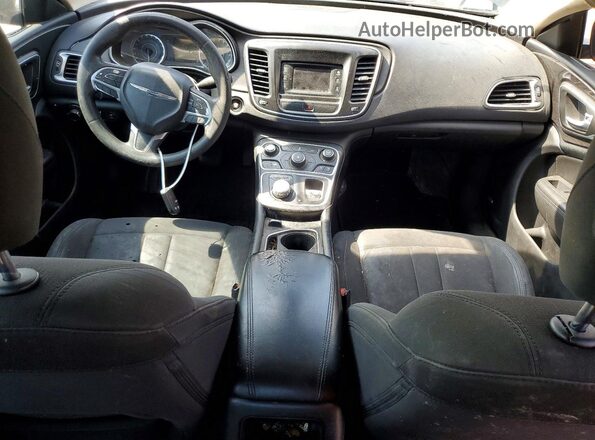 1C3CCCAB6GN143459 2016 CHRYSLER 200 Серый Вид щитка приборов