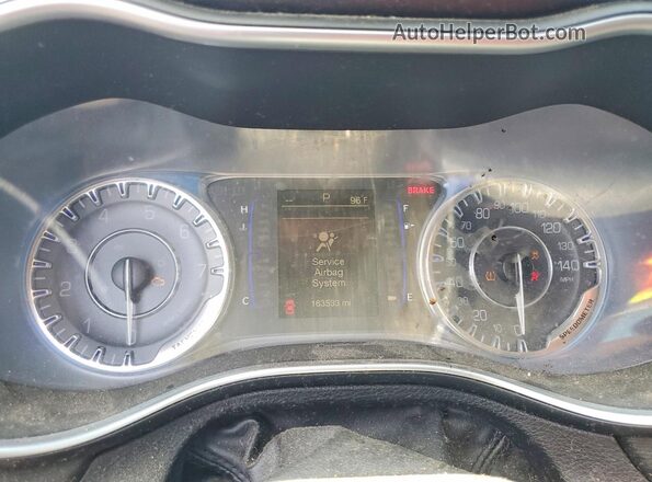 1C3CCCAB6GN143459 2016 CHRYSLER 200 Серый Вид задних сидений