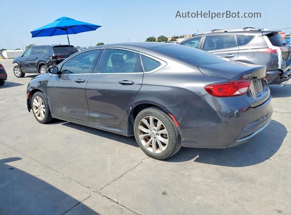 1C3CCCAB6GN143459 2016 CHRYSLER 200 Серый Задняя правая четверть