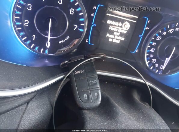 1C3CCCAB6GN164862 2016 CHRYSLER 200 Gray Vista del salpicadero