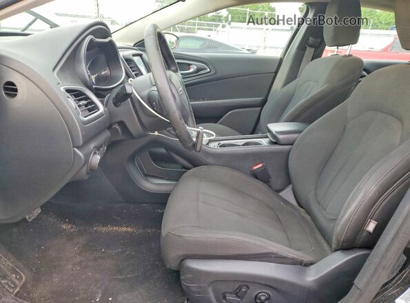 1C3CCCAB6GN174422 2016 CHRYSLER 200 Black Սալոնի դիմացի տեսք