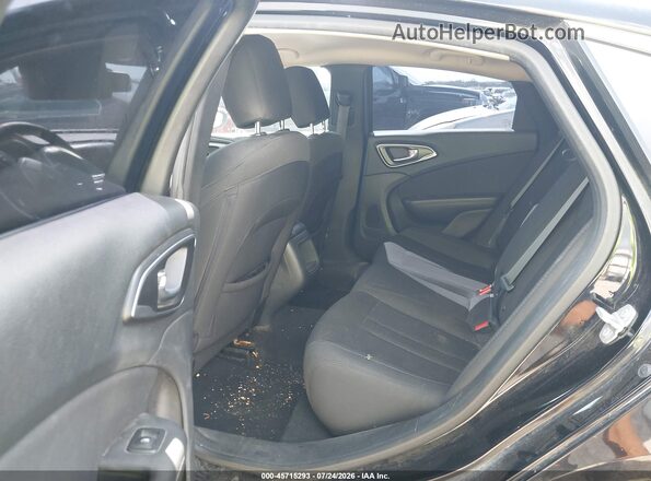 1C3CCCAB7GN113323 2016 CHRYSLER 200 Black Սալոնի հետևի տեսք