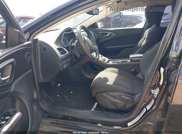 1C3CCCAB7GN113323 2016 CHRYSLER 200 Black Սարքավորումների վահանակի տեսք