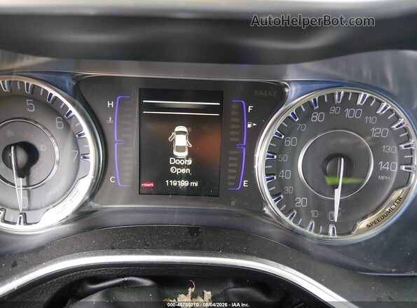 1C3CCCAB7GN124919 2016 CHRYSLER 200 Черный Вид задних сидений