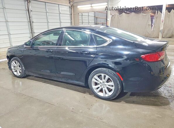 1C3CCCAB7GN131644 2016 CHRYSLER 200 Black Задня ліва чверть
