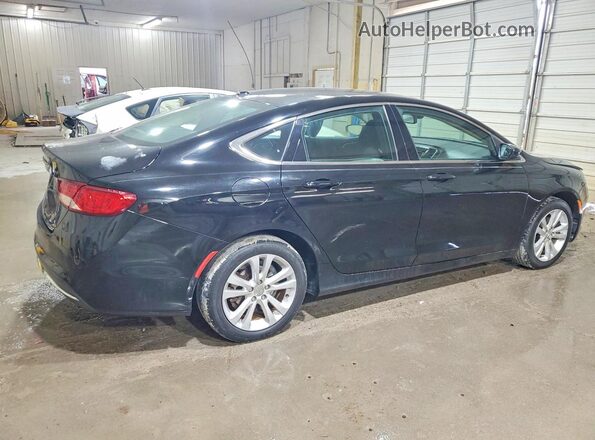 1C3CCCAB7GN131644 2016 CHRYSLER 200 Black Задня права чверть