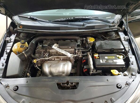 1C3CCCAB7GN131644 2016 CHRYSLER 200 Black Вид задньої частини салону