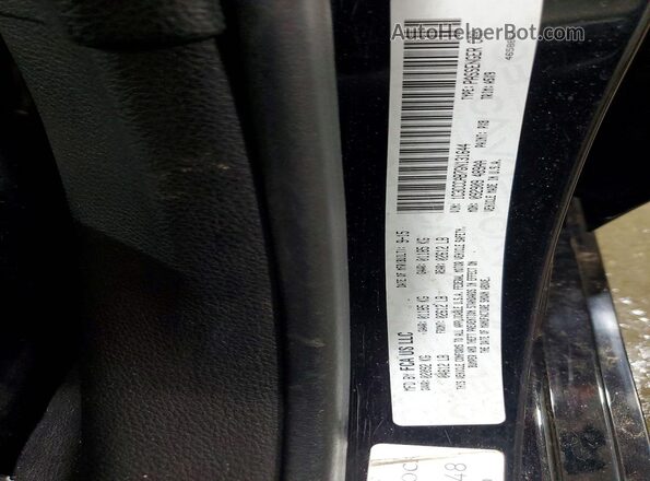 1C3CCCAB7GN131644 2016 CHRYSLER 200 Black Вид наклейки з VIN-кодом