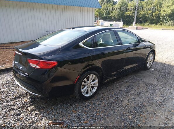 1C3CCCAB7GN154115 2016 CHRYSLER 200 Black Trasero derecho