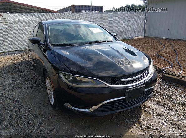 1C3CCCAB7GN154115 2016 CHRYSLER 200 Black Vista frontal