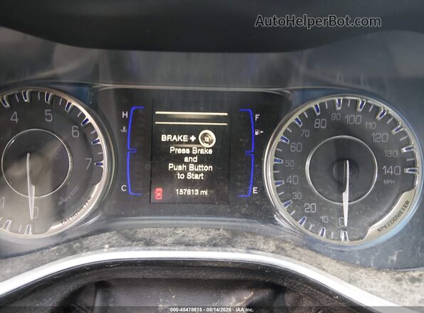 1C3CCCAB7GN154115 2016 CHRYSLER 200 Black Vista de los asientos traseros