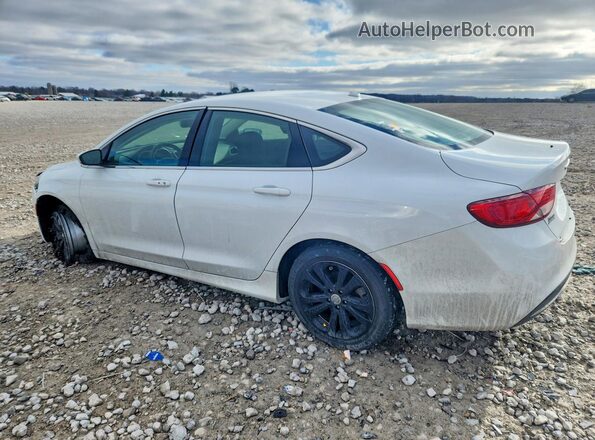 1C3CCCAB7GN177667 2016 CHRYSLER 200 Белый Задняя левая четверть