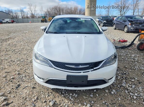 1C3CCCAB7GN177667 2016 CHRYSLER 200 Белый Вид спереди