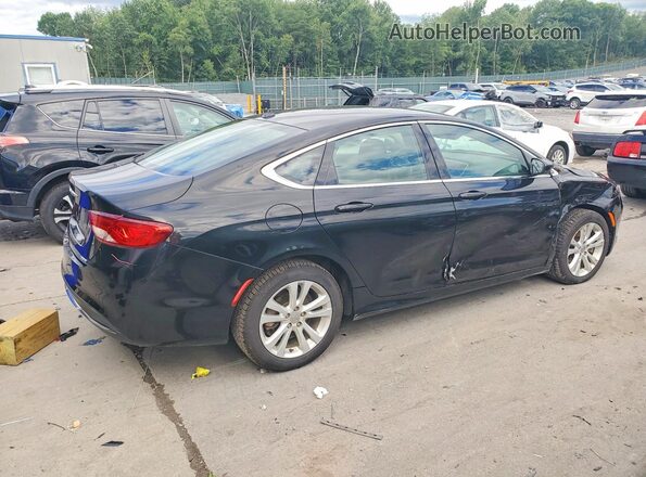 1C3CCCAB8GN159792 2016 CHRYSLER 200 Black Trasero derecho