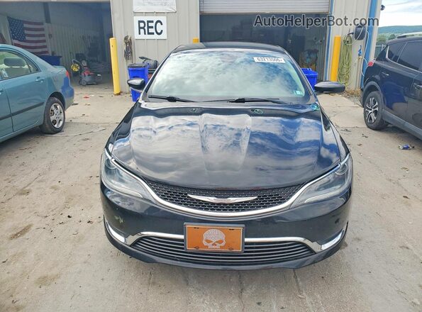 1C3CCCAB8GN159792 2016 CHRYSLER 200 Black Vista frontal