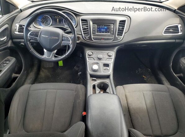 1C3CCCAB8GN159792 2016 CHRYSLER 200 Black Vista del salpicadero
