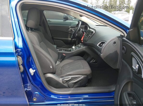 1C3CCCAB8GN169139 2016 CHRYSLER 200 Blue Vista interior delantera