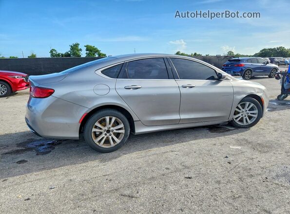 1C3CCCAB9GN102954 2016 CHRYSLER 200 Silver Tył prawy