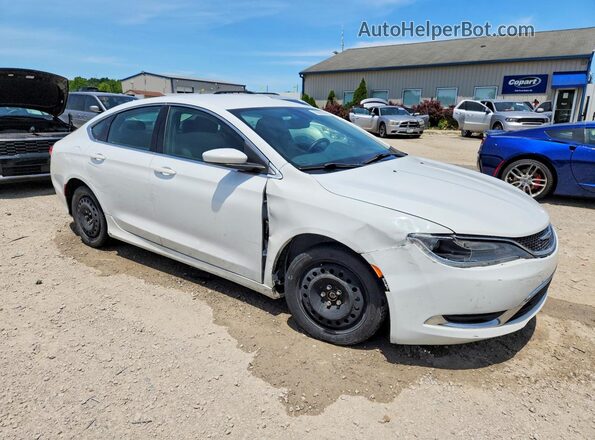 1C3CCCAB9GN126879 2016 CHRYSLER 200 White Przód prawy