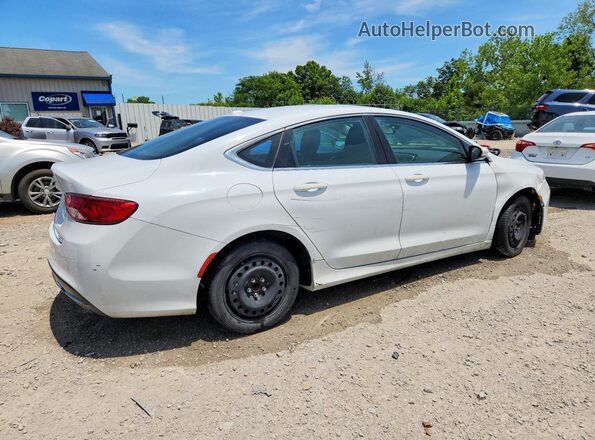 1C3CCCAB9GN126879 2016 CHRYSLER 200 White Tył prawy