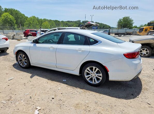 1C3CCCAB9GN126879 2016 CHRYSLER 200 White Tył lewy