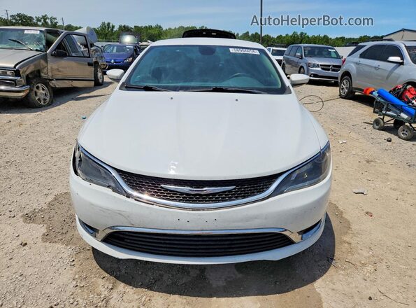 1C3CCCAB9GN126879 2016 CHRYSLER 200 White Widok z przodu