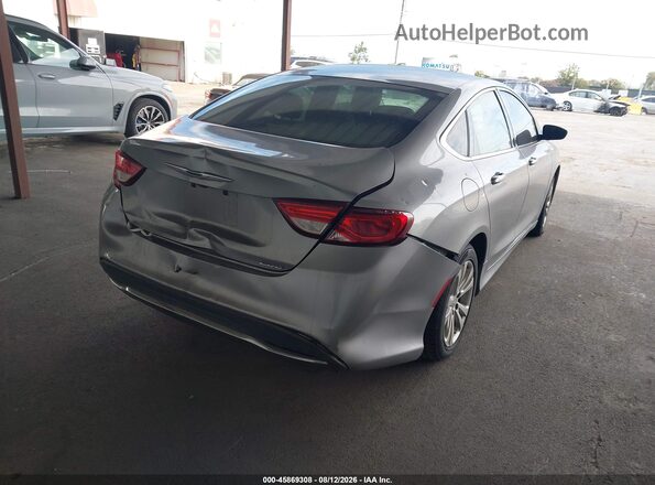 1C3CCCAB9GN150597 2016 CHRYSLER 200 Gray Rear right