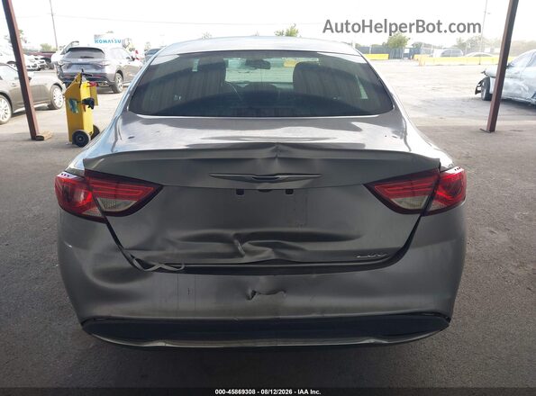 1C3CCCAB9GN150597 2016 CHRYSLER 200 Gray Front view