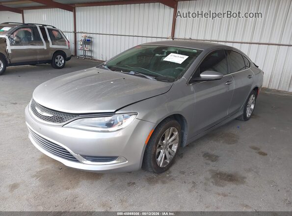 1C3CCCAB9GN150597 2016 CHRYSLER 200 Gray Front left