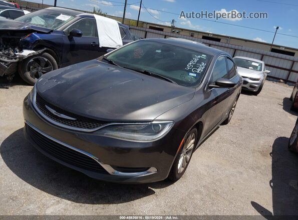 1C3CCCABXGN150298 2016 CHRYSLER 200 Gray Front left