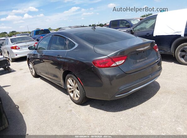 1C3CCCABXGN150298 2016 CHRYSLER 200 Gray Rear left