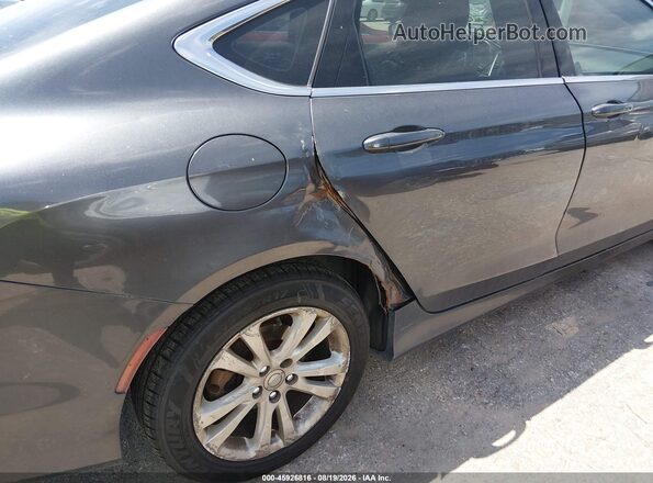 1C3CCCABXGN150298 2016 CHRYSLER 200 Gray Front view