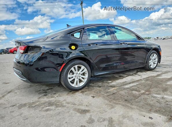 1C3CCCABXHN505360 2017 CHRYSLER 200 Черный Задняя правая четверть