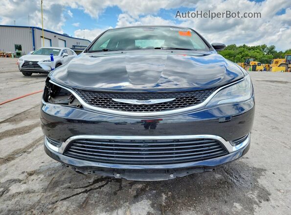 1C3CCCABXHN505360 2017 CHRYSLER 200 Черный Вид спереди